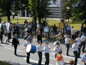 Parade Buergermeisterin